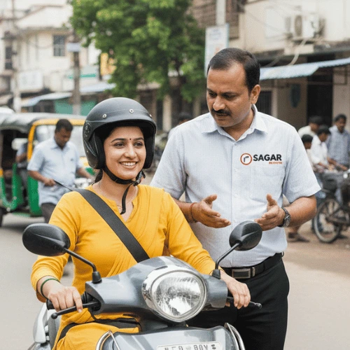 Trainer Teaching Sooty To Women